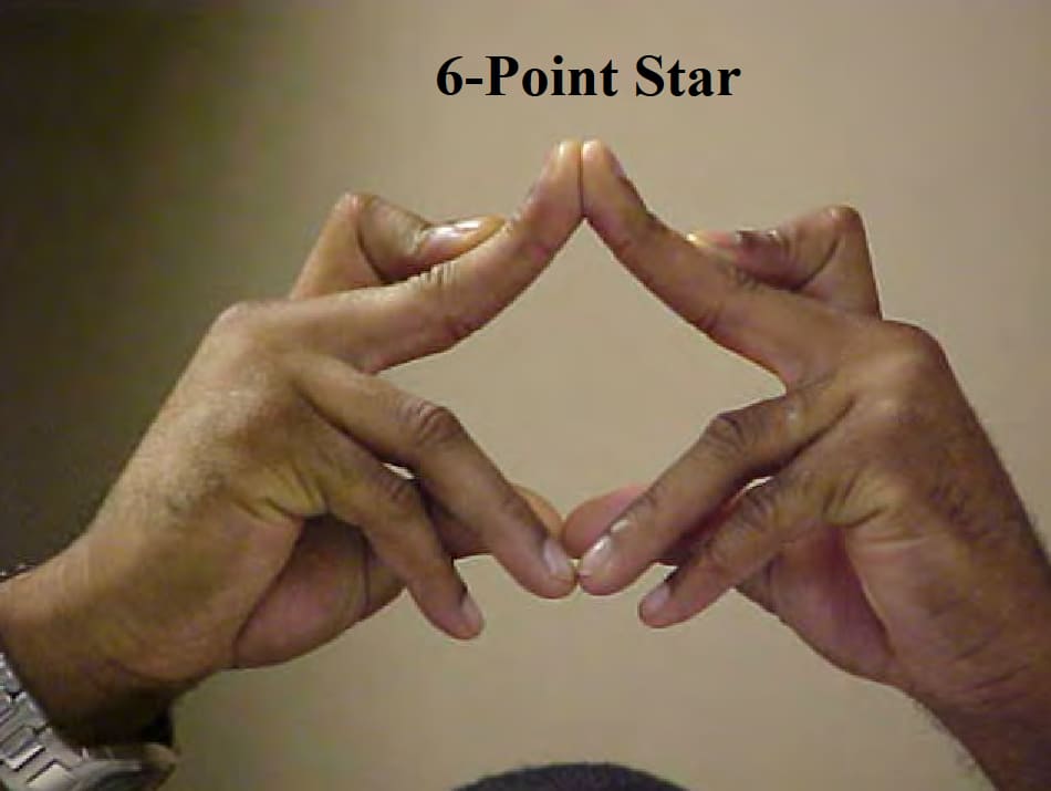 6 point star gang sign